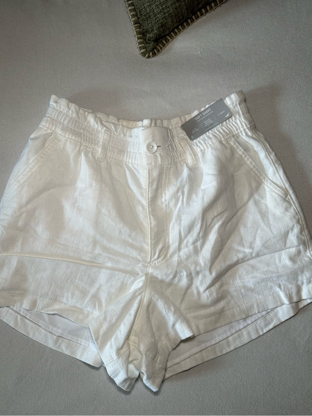 Hollister linen blend shorts